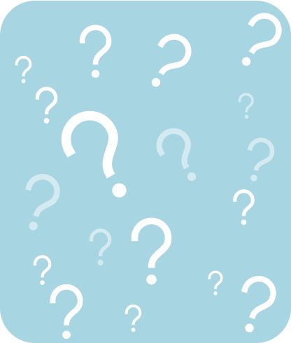 questions blue